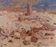 William Orpen Thiepval oil